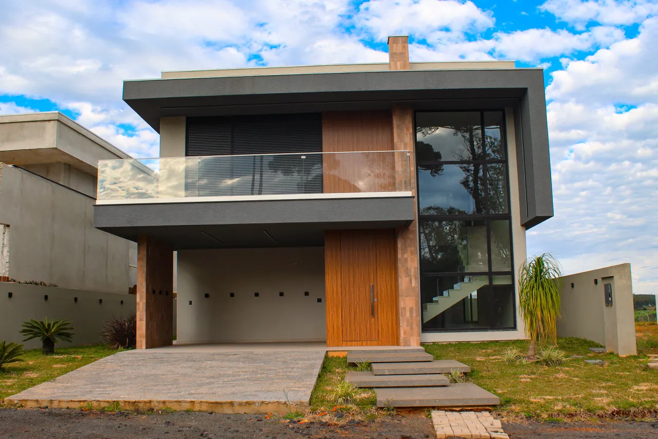 Casa de Steel Frame no Condomínio Reserva dos Lagos